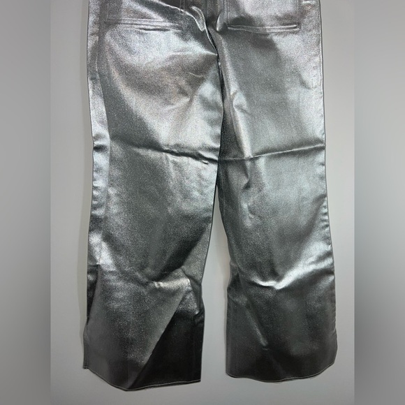 Annie Wear Metallic Wide Leg Pants NEW - Picture 5 of 13